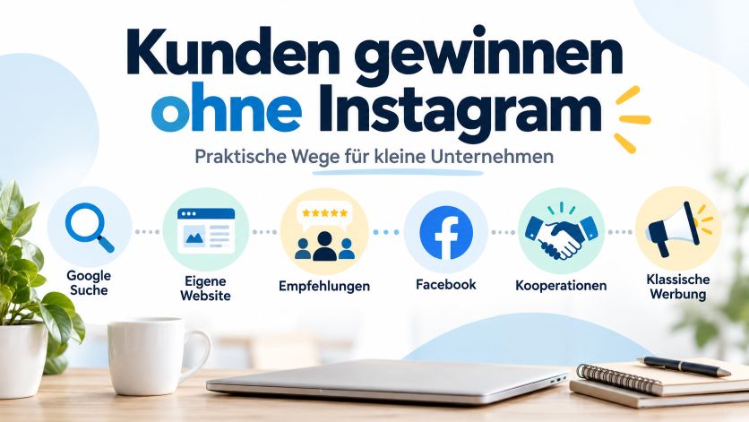 Kunden gewinnen ohne Instagram